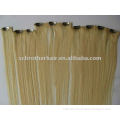 Remy human hair clip in hair extensions